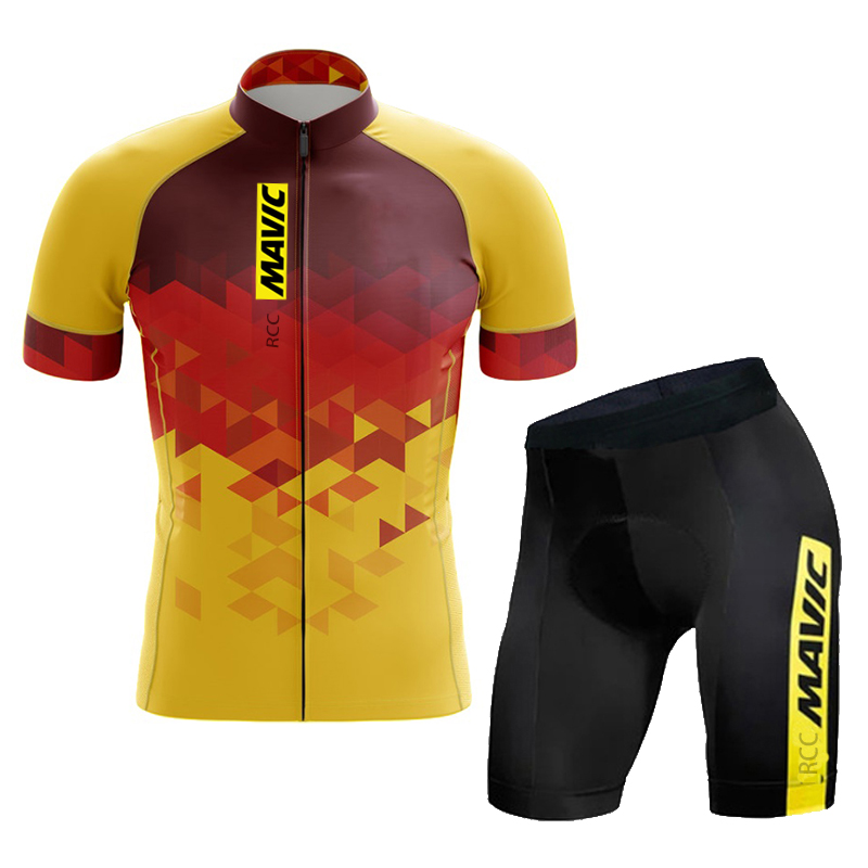 MAVIC 남성용 반팔 사이클링 세트, 철인 3 종 경 - Cycling Gear Brands 리뷰 및 가격