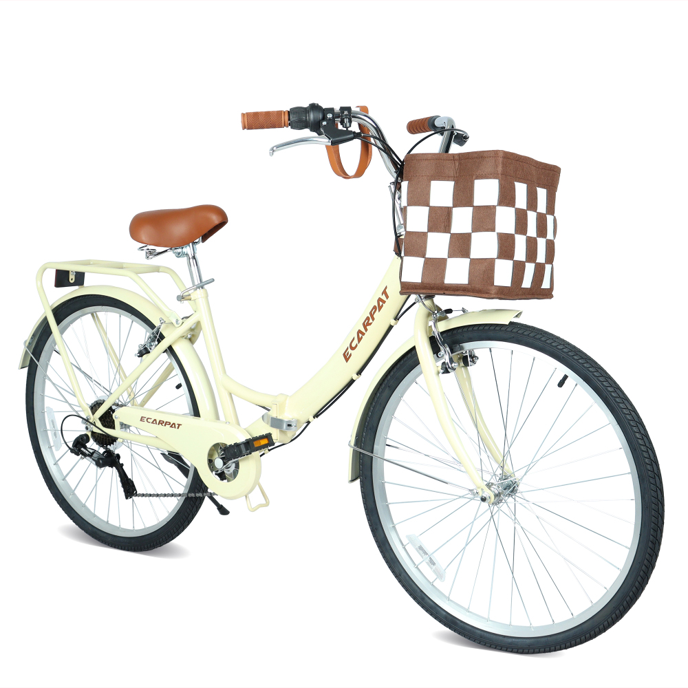 A26285B 26인치 접이식 시티 자전거, 7단 변속 - Carbon Bike Frame 리뷰 및 가격