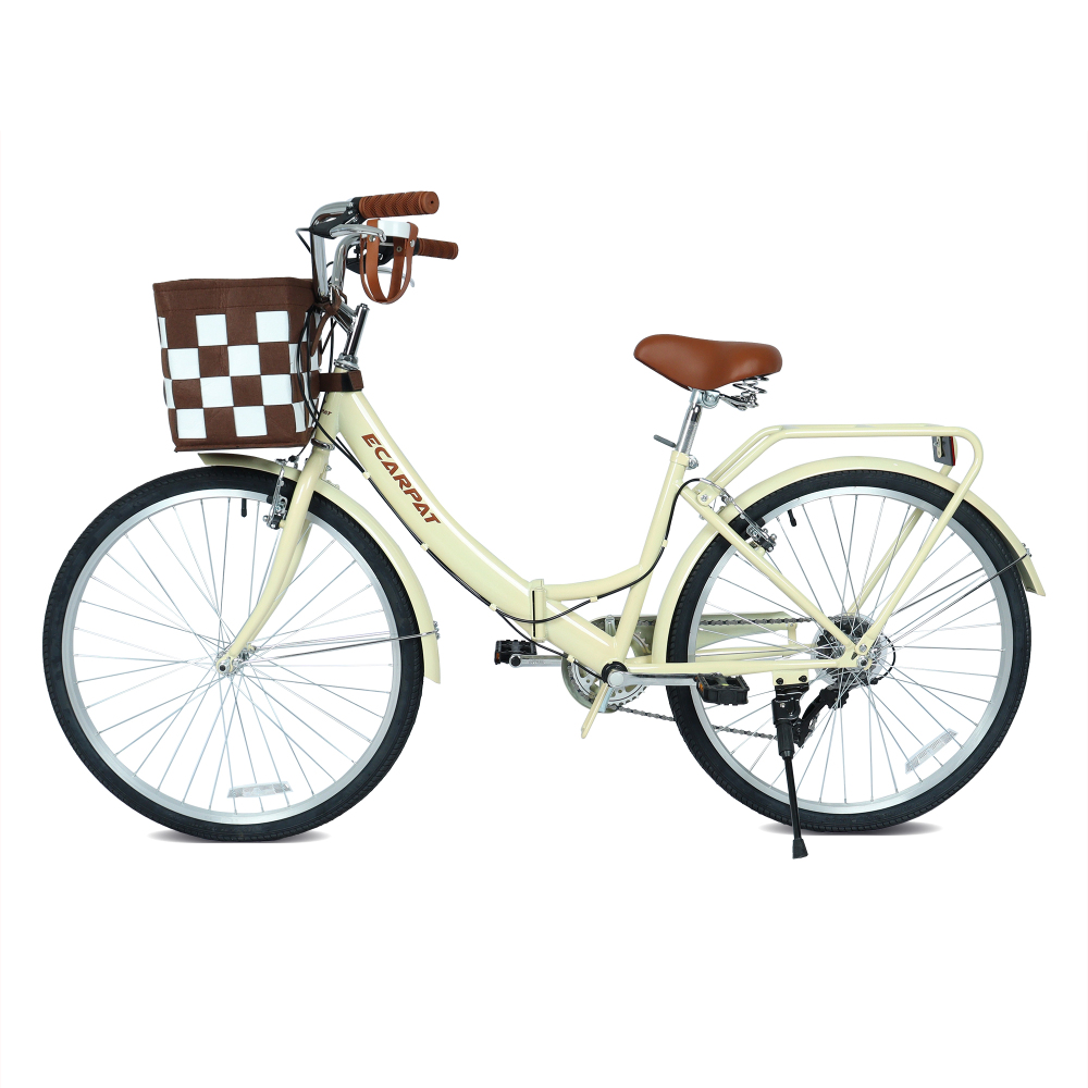 A26285B 26인치 접이식 시티 자전거, 7단 변속 - Carbon Bike Frame 리뷰 및 가격